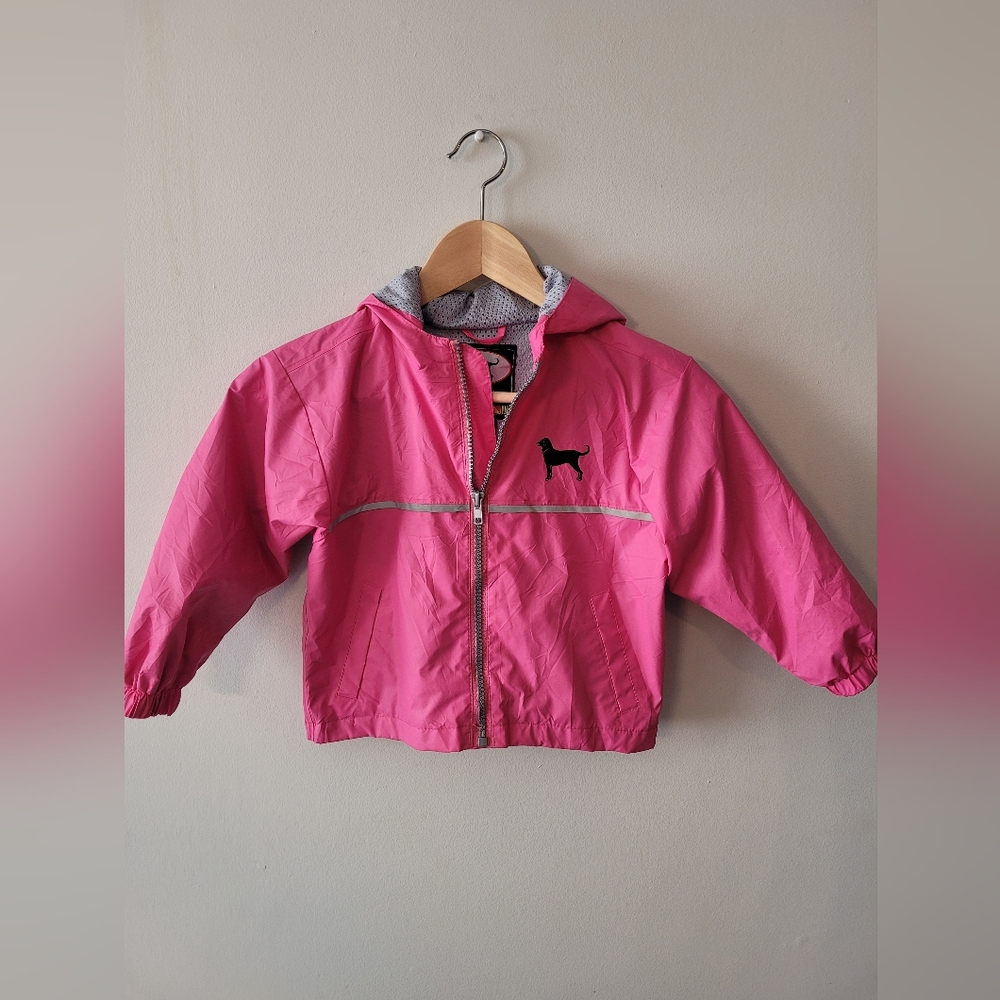 The Black Dog 2T Pink Rain Jacket